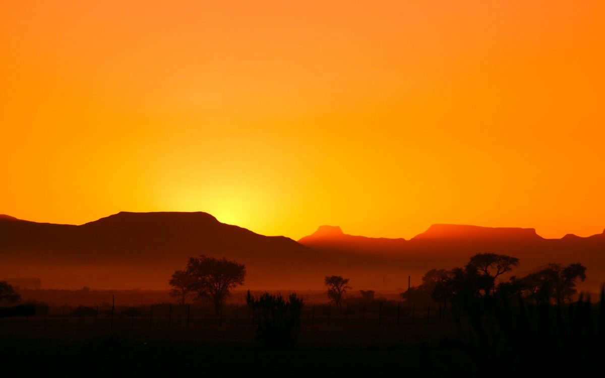 Namibian sunrise